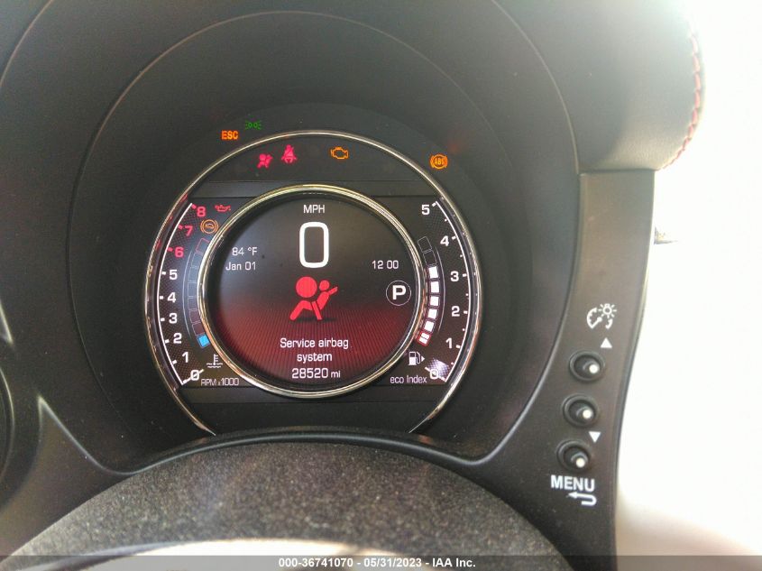 2015 FIAT 500 ABARTH - 3C3CFFFH9FT514036