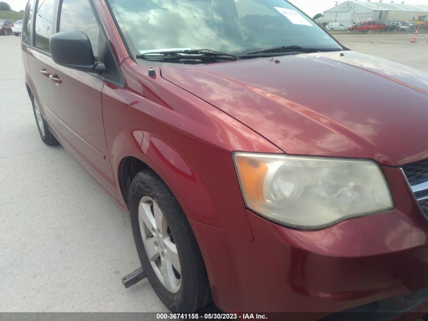 2014 DODGE GRAND CARAVAN SE - 2C4RDGBG5ER250345