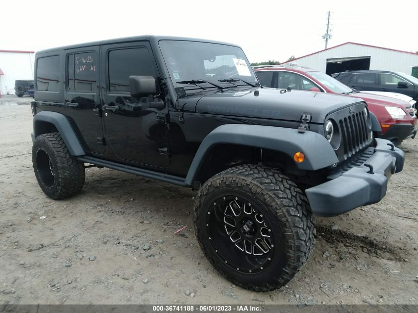 2016 JEEP WRANGLER UNLIMITED BLACK BEAR - 1C4BJWDG2GL135053