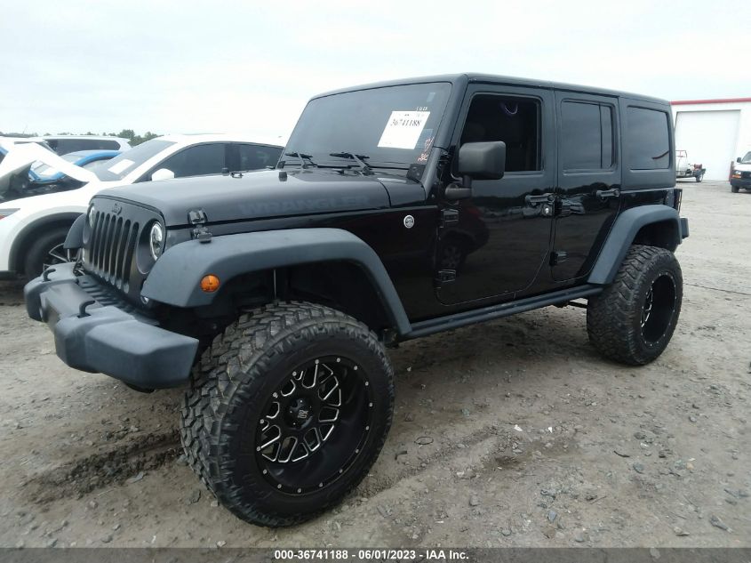 2016 JEEP WRANGLER UNLIMITED BLACK BEAR - 1C4BJWDG2GL135053