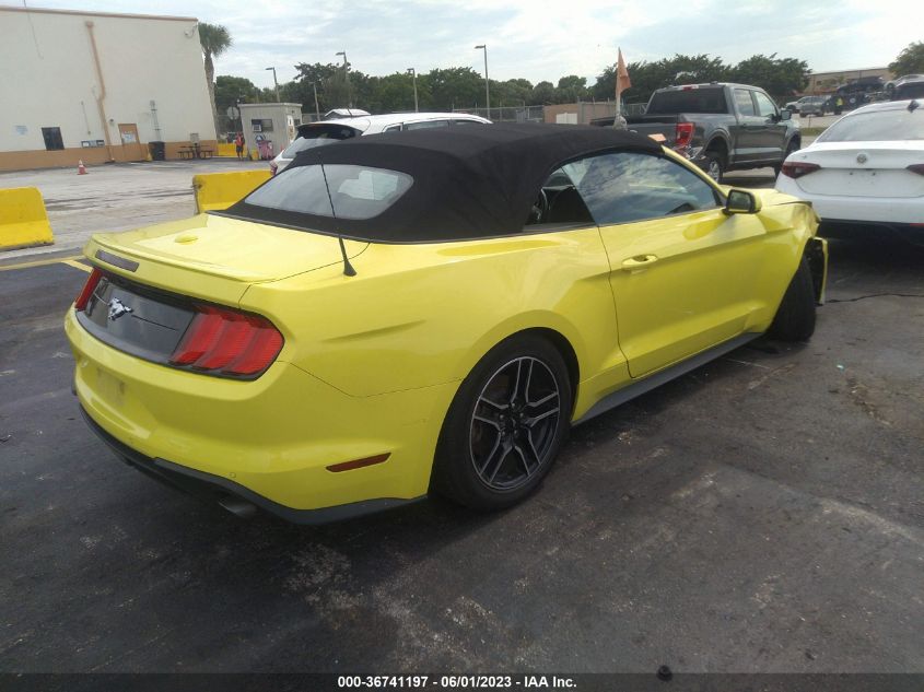 2021 FORD MUSTANG ECOBOOST - 1FATP8UH8M5105729