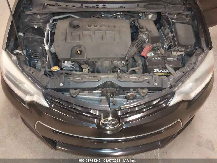 2015 TOYOTA COROLLA L/LE/S/S PLUS/LE PLUS - 2T1BURHE5FC371090