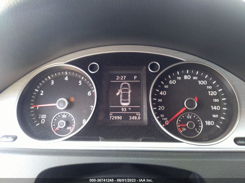 2013 VOLKSWAGEN CC SPORT PLUS - WVWBN7AN4DE512866
