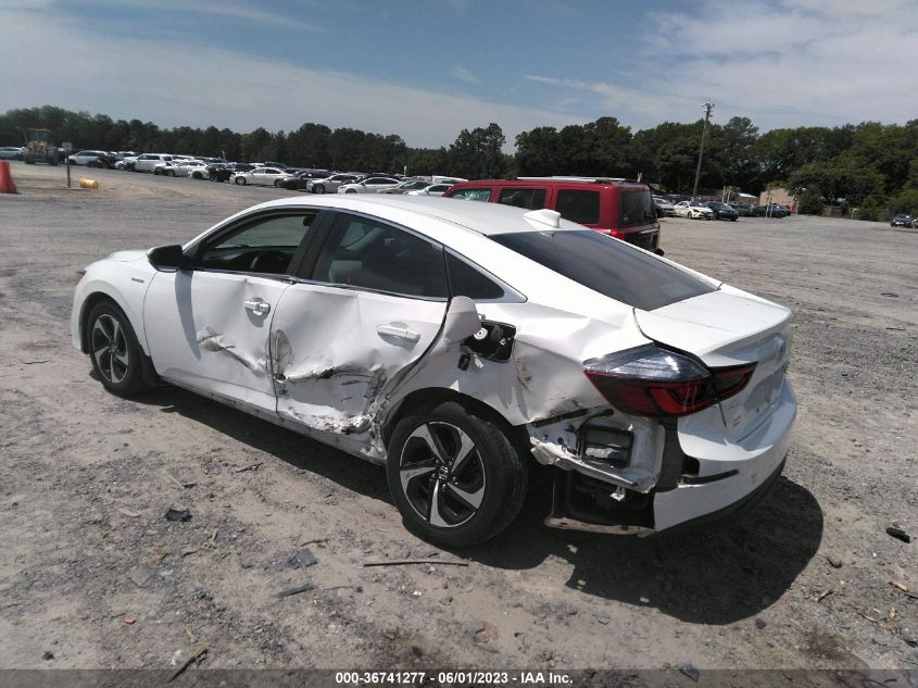 2021 HONDA INSIGHT EX 19XZE4F57ME002196