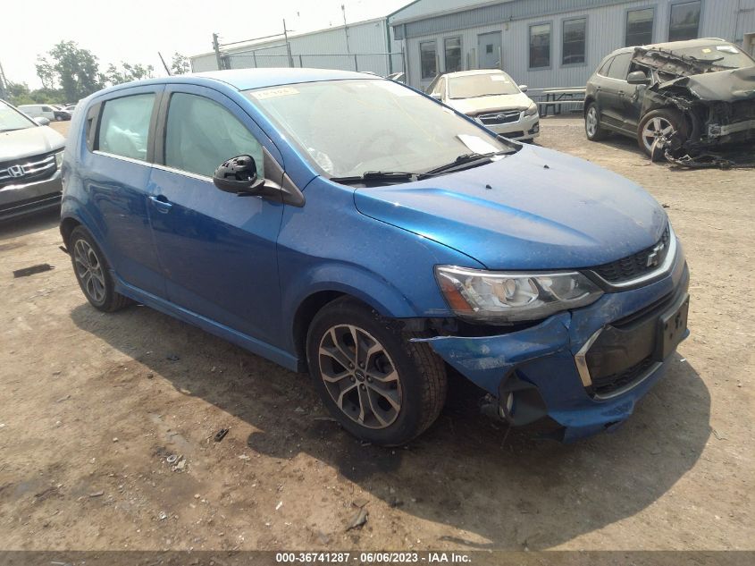 2018 CHEVROLET SONIC LT - 1G1JD6SB2J4149007