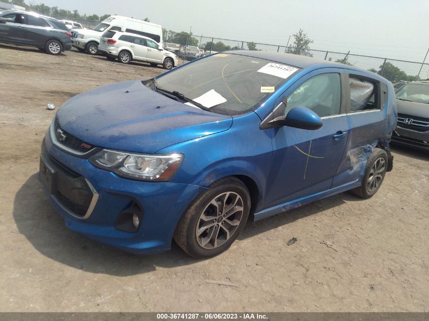 2018 CHEVROLET SONIC LT - 1G1JD6SB2J4149007