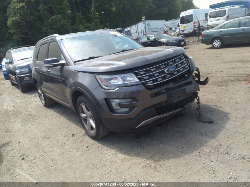 2016 FORD EXPLORER XLT - 1FM5K8D83GGD35412