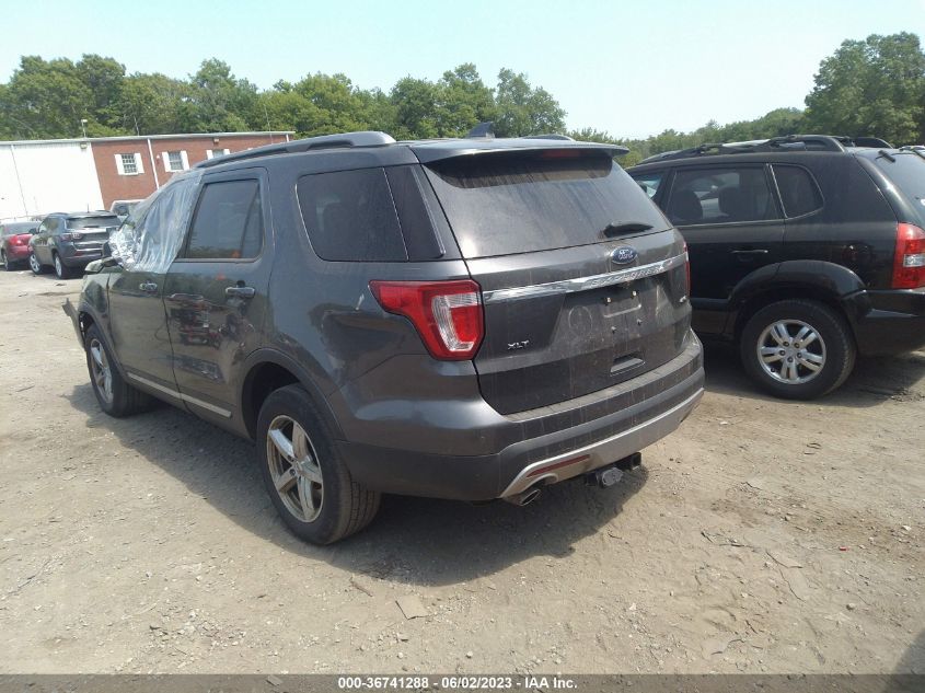2016 FORD EXPLORER XLT - 1FM5K8D83GGD35412