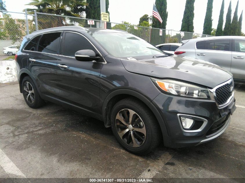 2016 KIA SORENTO EX - 5XYPH4A51GG173782