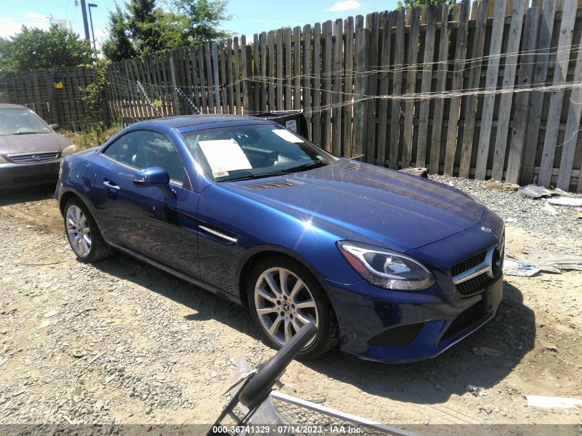2018 MERCEDES-BENZ SLC SLC 300 - WDDPK3JAXJF150817