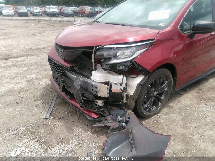 2022 TOYOTA SIENNA XSE - 5TDDRKEC0NS113120