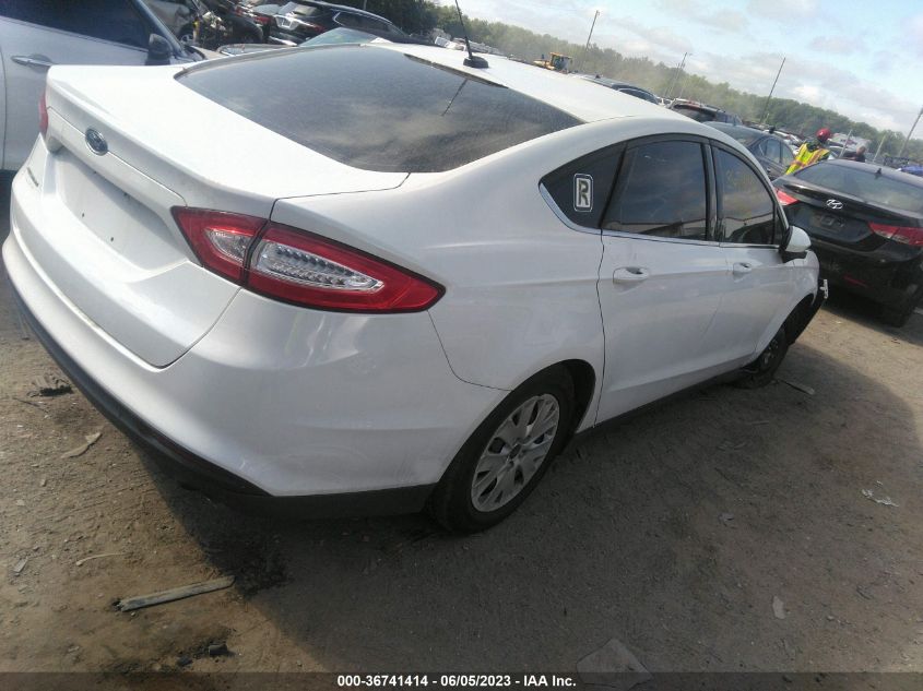 2014 FORD FUSION S - 1FA6P0G74E5372093