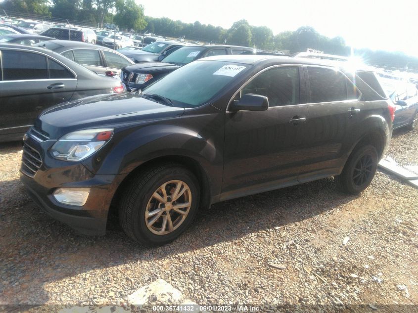 2016 CHEVROLET EQUINOX LT - 2GNFLFEK6G6353804