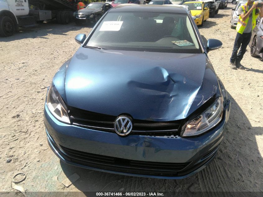 2017 VOLKSWAGEN GOLF S - 3VW217AUXHM072684