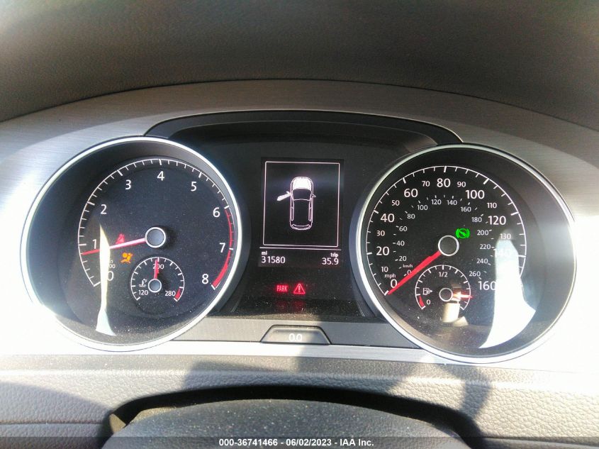 2017 VOLKSWAGEN GOLF S - 3VW217AUXHM072684