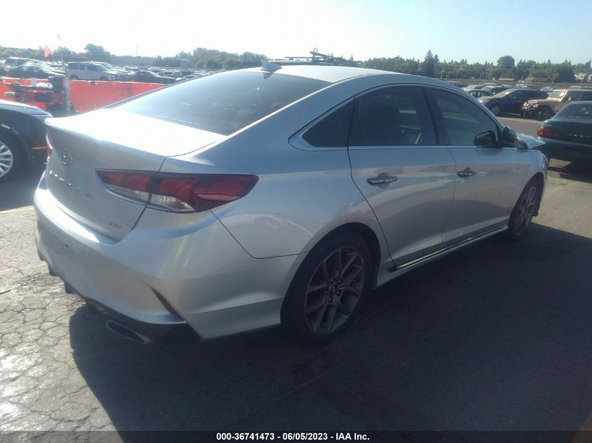 2018 HYUNDAI SONATA SPORT - 5NPE34ABXJH687982