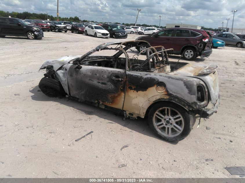 2014 MINI COOPER ROADSTER - WMWSY1C50ET625855
