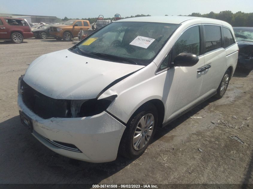 2015 HONDA ODYSSEY LX - 5FNRL5H29FB042341
