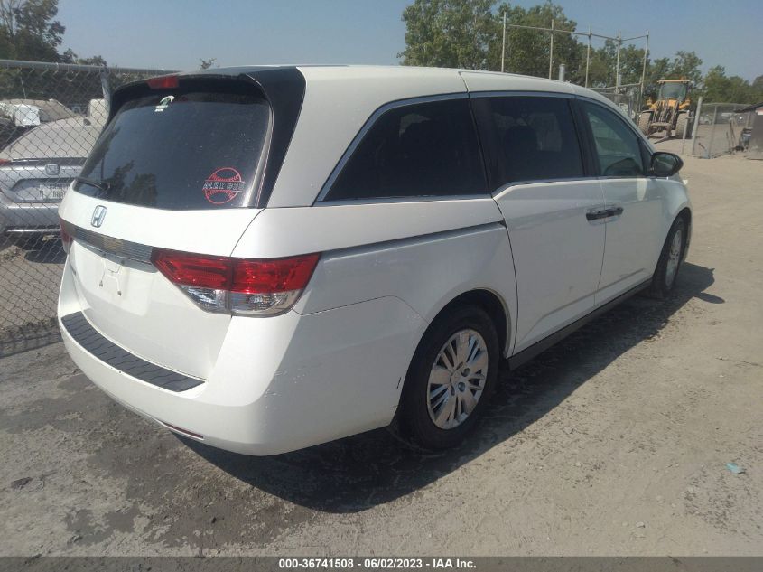 2015 HONDA ODYSSEY LX - 5FNRL5H29FB042341