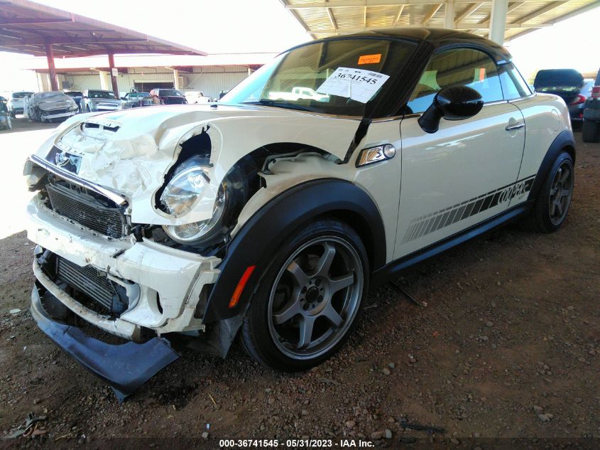 2013 MINI COOPER COUPE S - WMWSX3C51DT466731