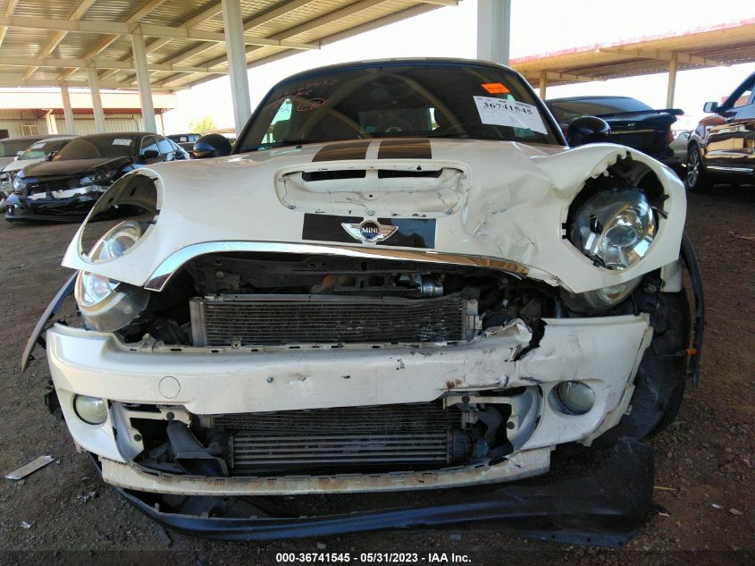 2013 MINI COOPER COUPE S - WMWSX3C51DT466731