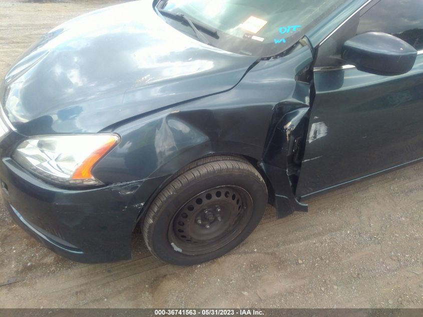 2015 NISSAN SENTRA SV - 3N1AB7AP8FY255466