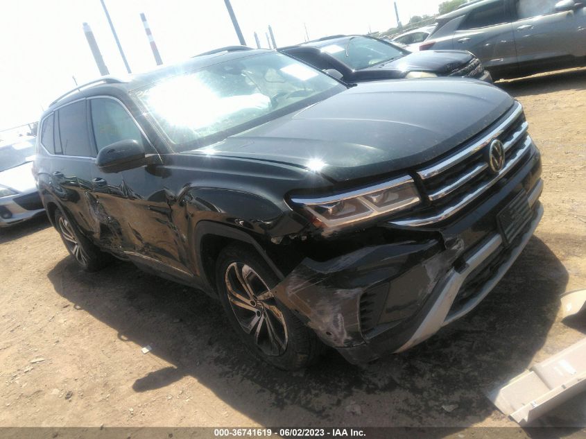 2021 VOLKSWAGEN ATLAS 3.6L V6 SEL PREMIUM - 1V2TR2CA9MC521997