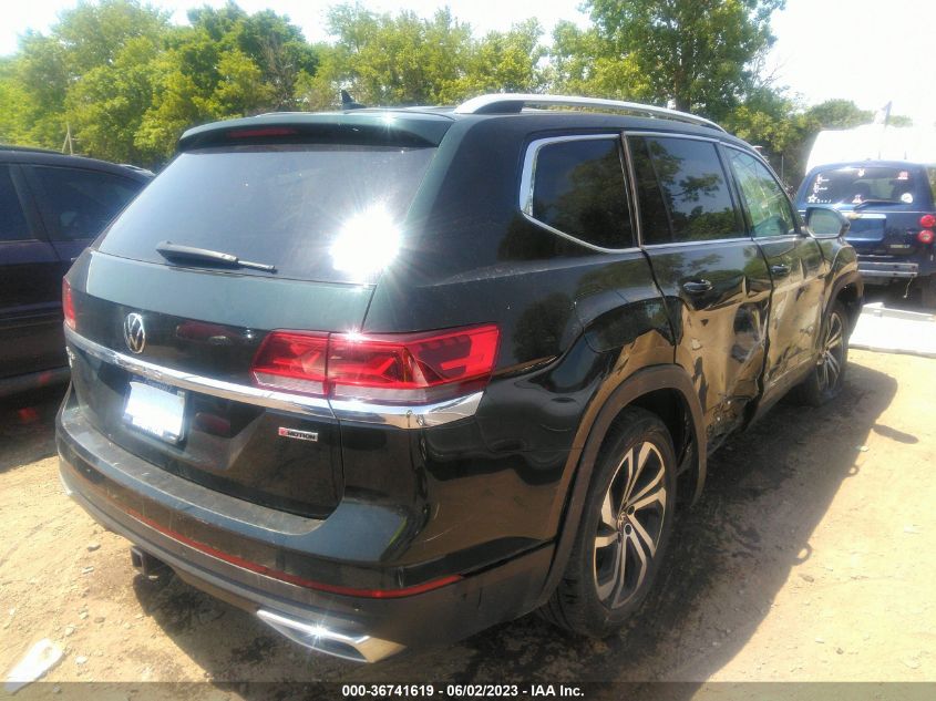 2021 VOLKSWAGEN ATLAS 3.6L V6 SEL PREMIUM - 1V2TR2CA9MC521997