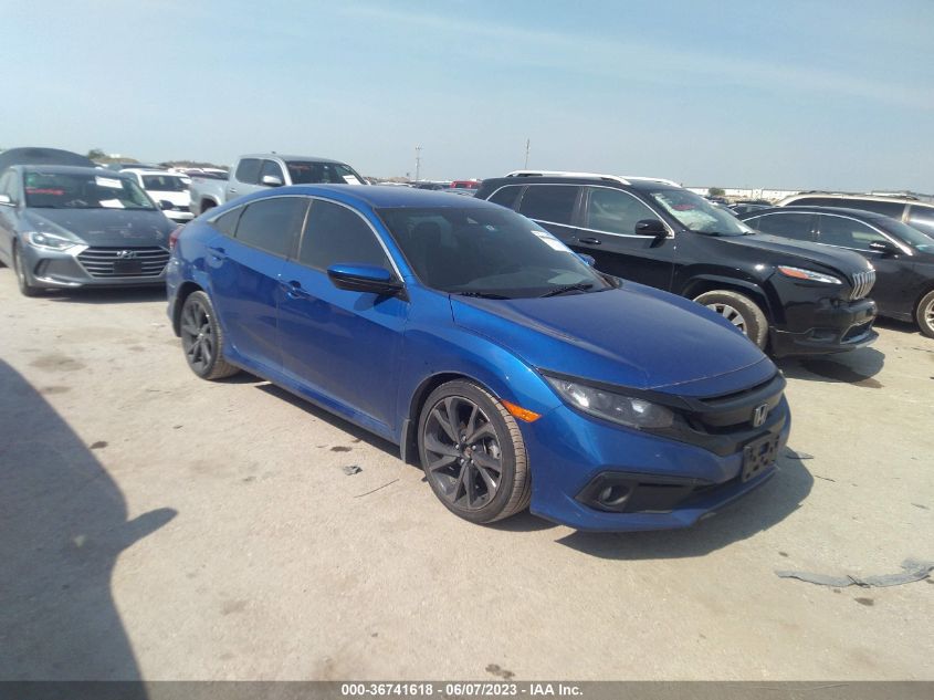 2019 HONDA CIVIC SEDAN SPORT - 19XFC2F86KE032777