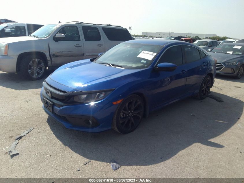 2019 HONDA CIVIC SEDAN SPORT - 19XFC2F86KE032777
