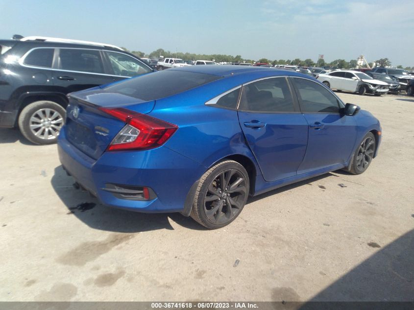 2019 HONDA CIVIC SEDAN SPORT - 19XFC2F86KE032777