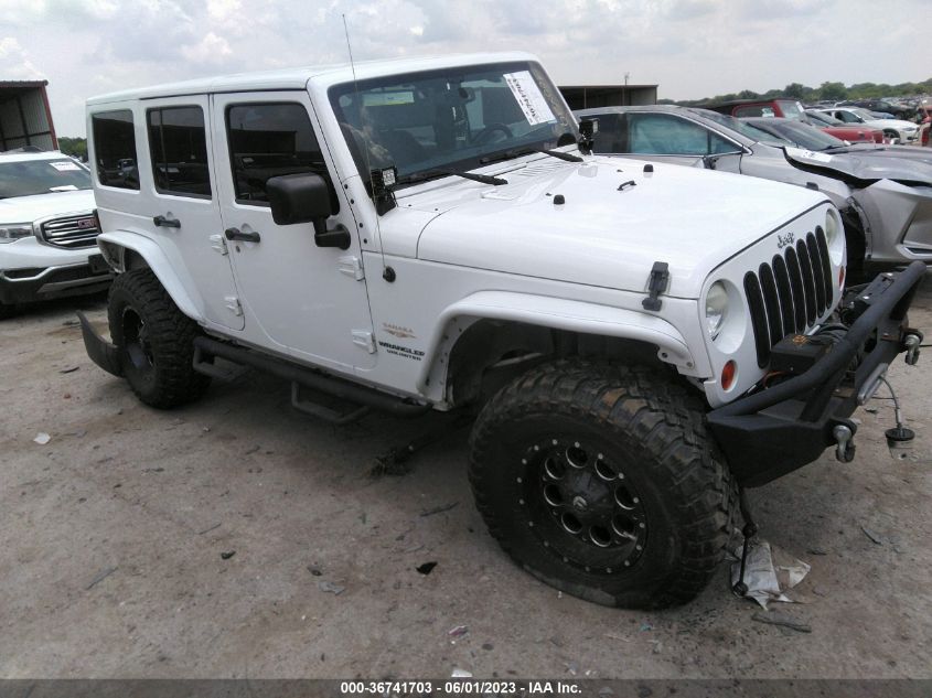 2013 JEEP WRANGLER UNLIMITED SAHARA - 1C4BJWEG9DL612278