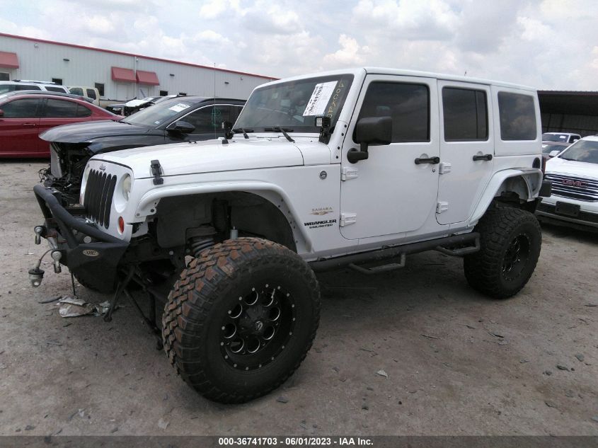 2013 JEEP WRANGLER UNLIMITED SAHARA - 1C4BJWEG9DL612278