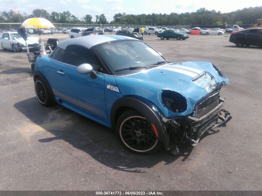 2014 MINI COOPER COUPE S - WMWSX3C5XET772781