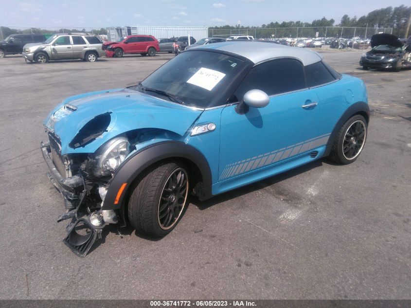 2014 MINI COOPER COUPE S - WMWSX3C5XET772781