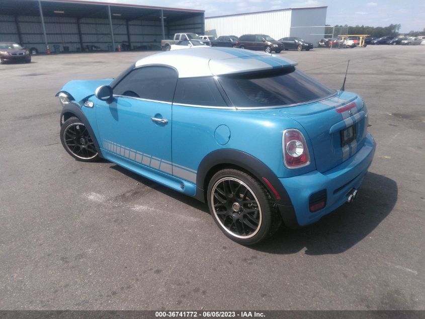 2014 MINI COOPER COUPE S - WMWSX3C5XET772781