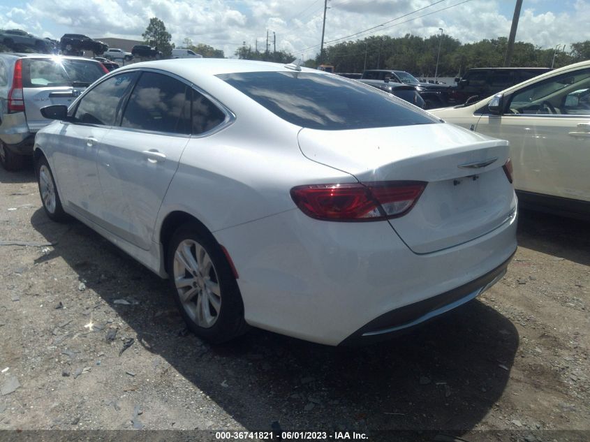 2016 CHRYSLER 200 LIMITED - 1C3CCCAB4GN179845