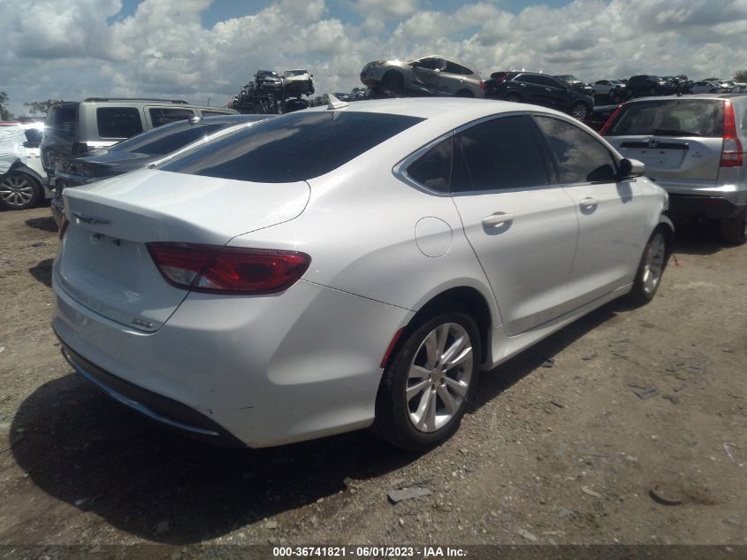 2016 CHRYSLER 200 LIMITED - 1C3CCCAB4GN179845