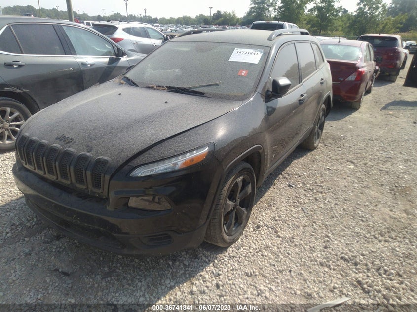 VIN 1C4PJLABXHW640223 2017 JEEP CHEROKEE SPORT