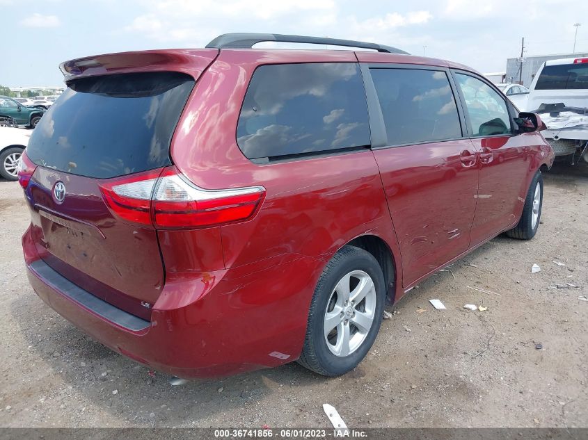 2015 TOYOTA SIENNA LE - 5TDKK3DC4FS558769