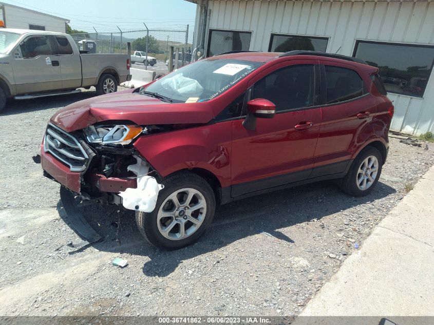 2018 FORD ECOSPORT SE - MAJ3P1TE8JC229053