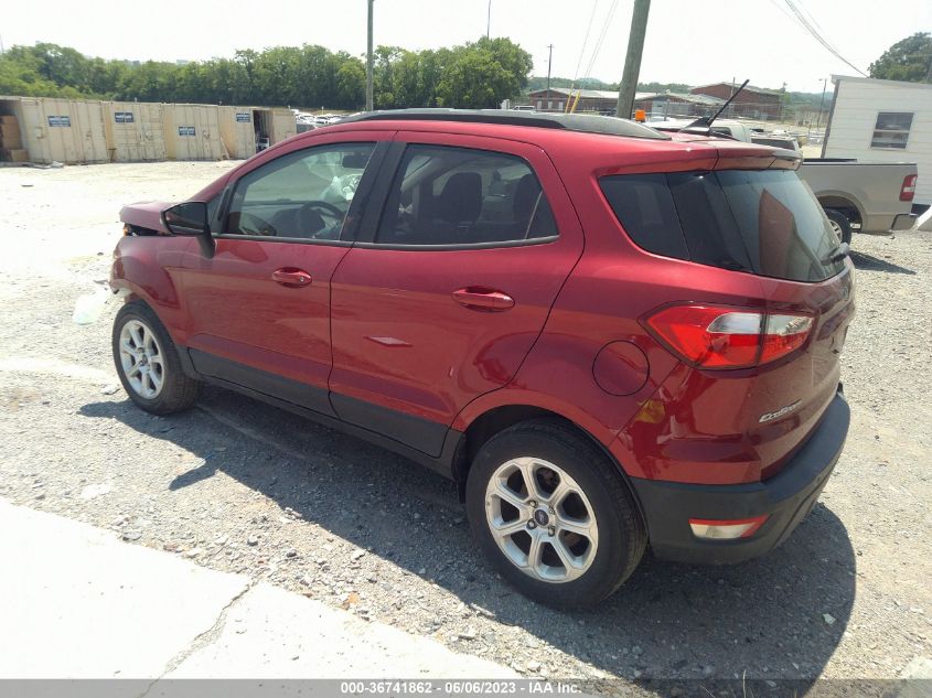 2018 FORD ECOSPORT SE - MAJ3P1TE8JC229053