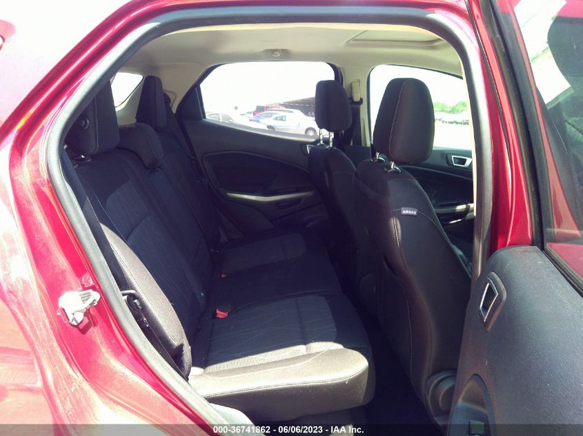 2018 FORD ECOSPORT SE - MAJ3P1TE8JC229053