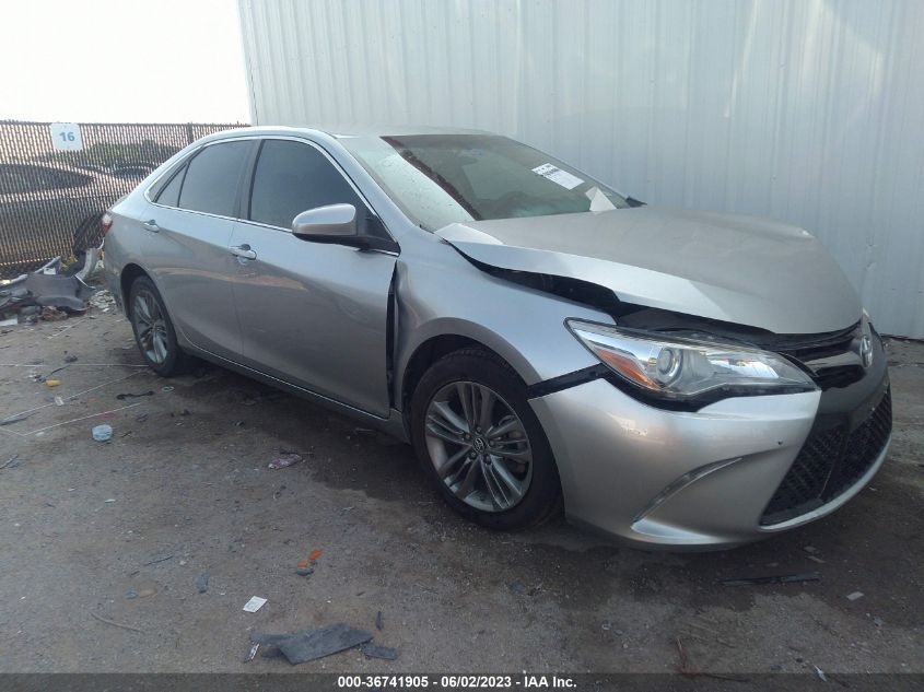 2016 TOYOTA CAMRY SE - 4T1BF1FK7GU214293