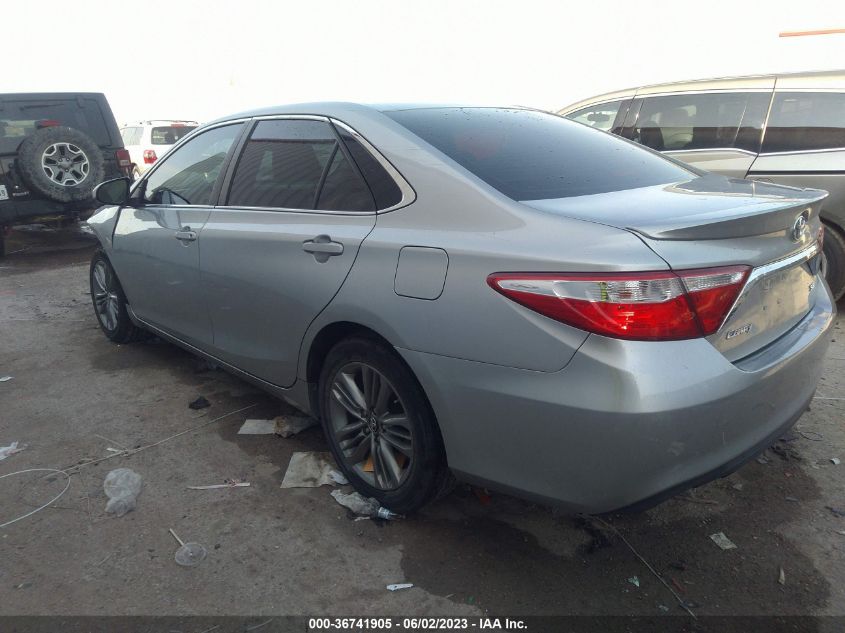 2016 TOYOTA CAMRY SE - 4T1BF1FK7GU214293