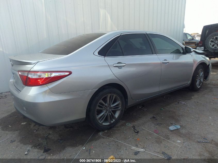 2016 TOYOTA CAMRY SE - 4T1BF1FK7GU214293