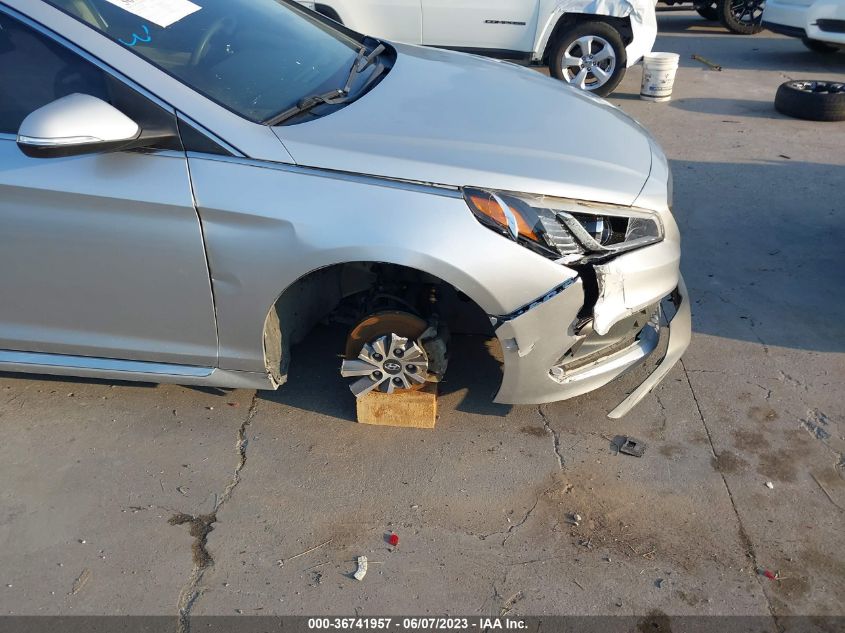 2015 HYUNDAI SONATA 2.4L SPORT - 5NPE34AF2FH047095