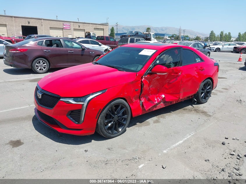 VIN 1G6DC5RK8L0150195 2020 CADILLAC CT4 SPORT