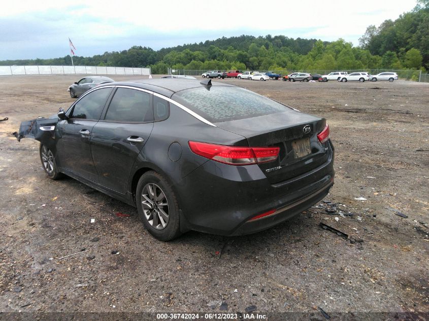 2016 KIA OPTIMA LX TURBO - 5XXGT4L1XGG003580