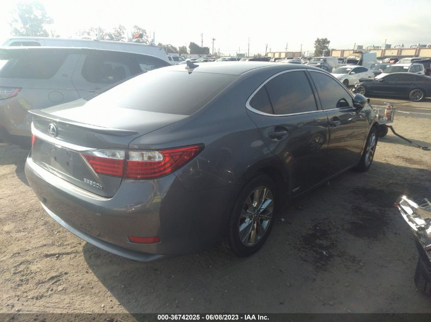 2013 LEXUS ES 300H HYBRID JTHBW1GG6D2003641